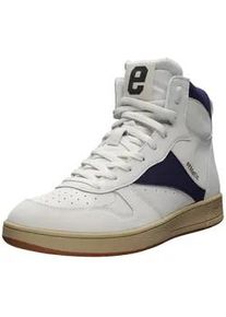 Sneaker Ethletic "Carl", Damen, Gr. 47, wei&szlig; (chalk wei&szlig;, ocean blau), Obermaterial: 100% Polyurethan; Futter: 100% Baumwolle; Decksohle: 100% Baumwolle; Sohle: 100% Naturkautschuk, Schuhe Sneaker, recycled Produkt