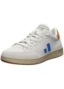 Sneaker Ethletic "Jesse", Damen, Gr. 36, wei&szlig; (chalk wei&szlig;, princess blau), Obermaterial: 55% Polyurethan, 45% Polyester; Futter: 100% Polyester; Decksohle: 100% Polyester; Sohle: Naturkautschuk, Schuhe Sneaker, recycled Produkt
