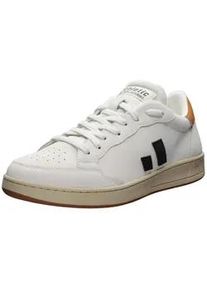 Sneaker Ethletic "Jesse", Damen, Gr. 39, wei&szlig; (chalk wei&szlig;, cognac braun), Obermaterial: 55% Polyurethan, 45% Polyester; Futter: 100% Polyester; Decksohle: 100% Polyester; Sohle: Naturkautschuk, Schuhe Sneaker, recycled Produkt