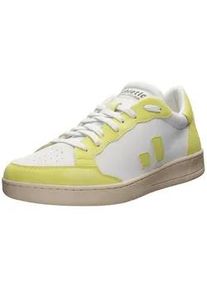 Sneaker Ethletic "Jesse", Damen, Gr. 40, wei&szlig; (lime gelb, bleached sand), Obermaterial: 55% Polyurethan, 45% Polyester; Futter: 100% Polyester; Decksohle: 100% Polyester; Sohle: Naturkautschuk, Schuhe Sneaker, recycled Produkt