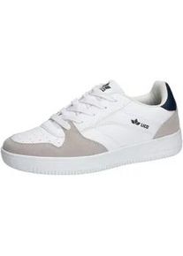 Sneaker Lico "Freizeitschuh Chad", Herren, Gr. 44, wei&szlig;, Synthetik, Schuhe Sneaker