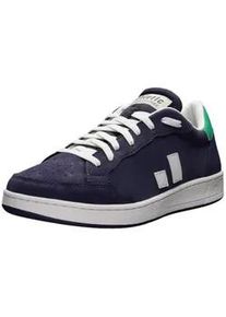 Sneaker Ethletic "Jesse", Damen, Gr. 43, blau (ocean blau, frog gr&uuml;n), Obermaterial: 55% Polyurethan, 45% Polyester; Futter: 100% Polyester; Decksohle: 100% Polyester; Sohle: Naturkautschuk, Gummi, Schuhe Sneaker, recyceltes Produkt