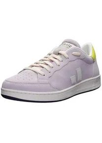 Sneaker Ethletic "Jesse", Damen, Gr. 41, lila (misty pink, acid gelb), Obermaterial: 55% Polyurethan, 45% Polyester; Futter: 100% Polyester; Decksohle: 100% Polyester; Sohle: Naturkautschuk, Gummi, Schuhe Sneaker, recyceltes Produkt