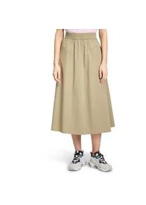 Faltenrock Cartoon "Damen mit Eingrifftaschen", Damen, Gr. 40, gr&uuml;n (aloe), Obermaterial: 71% Baumwolle, 25% Polyamid, 04% Elasthan, ausgestellt lang, R&ouml;cke