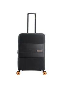 Koffer DISCOVERY "Trails", Damen, Gr. B/H/T: 45,5cm x 67cm x 26cm, schwarz, Polypropylen, Koffer, hergestellt aus leichtem und robustem Polypropylen