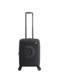 Koffer DISCOVERY "Eclipse", Damen, Gr. B/H/T: 36cm x 54,5cm x 21cm, grau (anthrazit), unifarben, Koffer, aus robustem ABS-Material