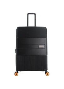 Koffer DISCOVERY "Trails", Damen, Gr. B/H/T: 51,5cm x 76,5cm x 31cm, schwarz, Polypropylen, Koffer, aus Polypropylen