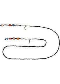 Collierkettchen Steuer "Brillenkette", bunt (mehrfarbig), Halsketten, Damen, 76cm, Metall, L: 76 B: 5mm, gl&auml;nzend, B:5mm