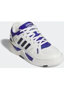 Sneaker Adidas SPORTSWEAR "MIDCITY LOW", M&auml;dchen, Gr. 38,5, wei&szlig; (core wei&szlig;, semi lucid blau, core schwarz), Synthetik, Textil, Schuhe Sneaker, f&uuml;r Kinder