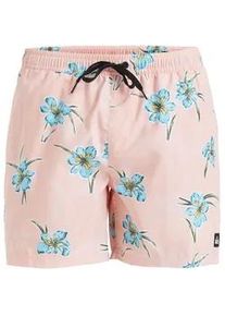 Boardshorts Quiksilver "Everyday Straight 15", Herren, Gr. XS, peach parfait backyards, Obermaterial: 100% Microfaser;, Hosen