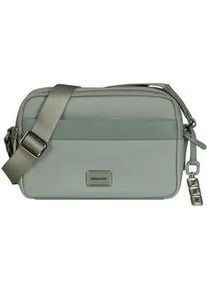 Schultertasche Samsonite "IMAGE BIZ", Gr. B/H/T: 8cm x 15,5cm x 23cm, gr&uuml;n (thyme), Nylon, Polyurethan, Taschen Schultertasche