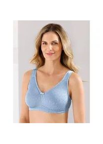 w&auml;schepur B&uuml;gelloser BH W&Auml;SCHEPUR, Damen, Gr. 95, Cup A, blau (hellblau), 82% Polyamid, 18% Elasthan, BHs