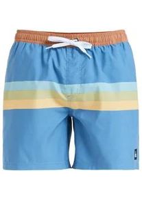 Boardshorts Quiksilver "Everyday Straight 15", Herren, Gr. L, blau (coronet blau retro stripe), 100% Polyester, Hosen
