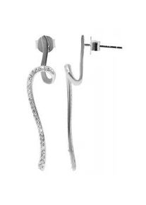 Adelia&acute;s Paar Ohrh&auml;nger ADELIA ́S "Damen Ohrstecker aus 925 Sterling Silber und Zirkonia", silber, Ohrringe, Damen, Damen, Silber 925 (Sterlingsilber)