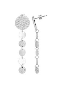 Adelia&acute;s Paar Ohrh&auml;nger ADELIA ́S "Damen Ohrstecker aus 925 Sterling Silber und Zirkonia", silber, Ohrringe, Damen, Damen, Silber 925 (Sterlingsilber)