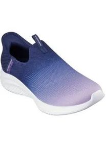 Slip-On Sneaker Skechers "ULTRA FLEX 3.0-BEAUTY BLEND", Damen, Gr. 40, blau (navy, blau), Textil, Schuhe, Slipper, Freizeitschuh mit bequemer Air-Cooled Memory Foam