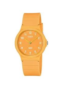 Quarzuhr, orange (orange, orange), Casio TIMELESS COLLECTION, Armbanduhren, Damen, Quarzuhr, Armbanduhr, Damenuhr, Herrenuhr, Jugendliche, Resinarmband