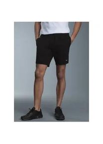 Bermudas TRIGEMA "TRIGEMA Bermuda aus 100% Baumwolle mit praktischem Kordelzug", Herren, Gr. XXL, US-Gr&ouml;&szlig;en, schwarz, Single Jersey, 100% Baumwolle, Basic, Hosen Bermudas