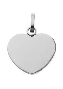 Adelia&acute;s Kettenanh&auml;nger ADELIA ́S "stylischer Herz Anh&auml;nger aus Edelstahl", gold, Schmuckanh&auml;nger, Damen, Edelstahl, Kettenanh&auml;nger