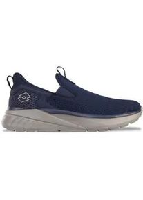 Sneaker Lotto, Damen, Gr. 46, blau (navy, grau), Textil, unifarben, Schuhe Sneaker, - ohne Schn&uuml;ren - einfach reinschl&uuml;pfen