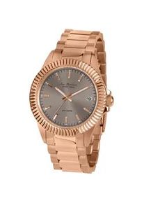 Jacques Lemans "La Passion" Armbanduhr, Damenuhr, Edelstahlarmband, analog, Datum, Leuchtindex