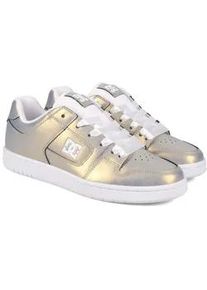 Sneaker DC Shoes "Manteca 4 LX", Damen, Gr. 5,5(36,5), gold (light gold), Obermaterial:Obermaterial: Leder (Kuh) / Futter: Textil / Au&szlig;ensohle: Gummi;, Schuhe Sneaker