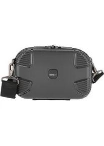 Umh&auml;ngetasche IMPACKT "IP1", Damen, Gr. B/H/T: 20cm x 14cm x 7cm, schwarz (lava schwarz), Polypropylen, unifarben, Taschen Umh&auml;ngetasche, Hartschalen-Tasche Minicase Aufbewahrungsbox