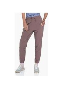 Sch&ouml;ffel Funktionshose SCH&Ouml;FFEL "Pants Vienna L", Damen, Gr. 38, N-Gr, twilight mauve, Obermaterial: 87% Polyester, 13% Elasthan, Hosen Funktionshose, sportlicher Stil, bequeme Passform