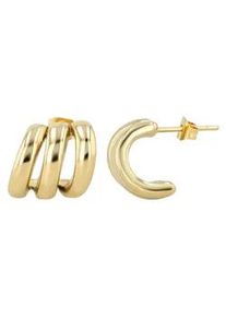 Adelia&acute;s Paar Creolen ADELIA ́S "Damen Creolen aus Edelstahl", silber, Ohrringe, Damen, Damen, Edelstahl