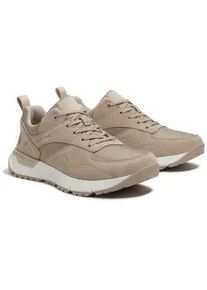 Sneaker Timberland "Voyager Park LOW LACE UP SNEAKER", Herren, Gr. 46, lt tpe mesh, Leder, Textil, Schuhe Sneaker