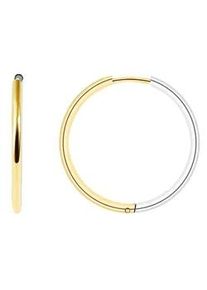 Adelia&acute;s Paar Creolen ADELIA ́S "Damen Creolen aus poliertem Edelstahl", silber, Ohrringe, Damen, Damen, Edelstahl