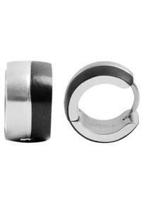 Adelia&acute;s Paar Creolen ADELIA ́S "Damen Creolen aus mattem Edelstahl &Oslash; 9 mm", silber, Ohrringe, Damen, Damen, Edelstahl