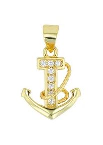 Adelia&acute;s Kettenanh&auml;nger ADELIA ́S "moderner Anker Anh&auml;nger aus 925 Sterling Silber", silber, Schmuckanh&auml;nger, Damen, Silber 925 (Sterlingsilber), Kettenanh&auml;nger