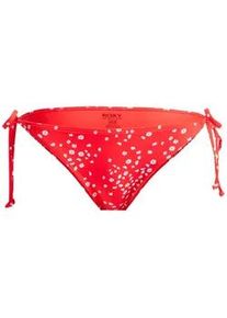 Bikini-Hose Roxy "Pt Beach Classics", Damen, Gr. S, US-Gr&ouml;&szlig;en, poppy rot dancing ditsy swim, Obermaterial: 85% Microfaser, 15% Elasthan;, Badehosen Bikini-Hose