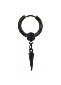 Adelia&acute;s Paar Creolen ADELIA ́S "Unisex Creolen aus Edelstahl &Oslash; 12 mm", silber, Ohrringe, Damen, Unisex, Edelstahl