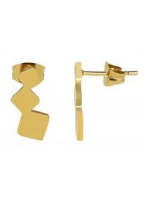 Adelia&acute;s Paar Ohrh&auml;nger ADELIA ́S "Damen Ohrstecker aus poliertem Edelstahl", silber, Ohrringe, Damen, Damen, Edelstahl