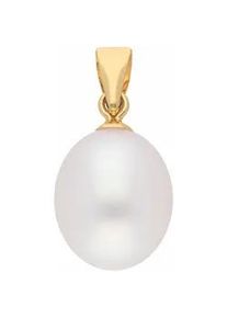 Adelia&acute;s Kettenanh&auml;nger ADELIA ́S "Damen 585 Gold Anh&auml;nger mit S&uuml;&szlig;wasser Zuchtperle", gold, Schmuckanh&auml;nger, Damen, Gold, Kettenanh&auml;nger, mit S&uuml;&szlig;wasser Zuchtperle f&uuml;r Damen