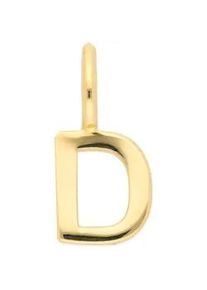 Adelia&acute;s Buchstabenanh&auml;nger ADELIA ́S "Damen & Herren 333 Gold Buchstabenanh&auml;nger D", gold, Schmuckanh&auml;nger, Damen, Gelbgold 333 Gold, Gelbgold 333, Gold, f&uuml;r Damen & Herren