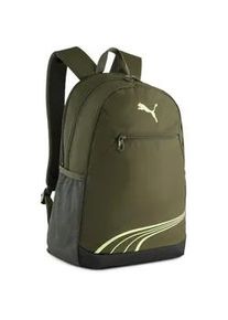 Rucksack Puma "FUNDAMENTAL BACKPACK", gr&uuml;n (schwarz olive), Rucks&auml;cke, Damen, Netz, Obermaterial: 100% Polyester, unifarben, Rucksack, f&uuml;r vielseitige Eins&auml;tze, praktisches Design, einfache Pflege