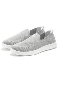 Sneaker Vivance, Damen, Gr. 38, grau, Obermaterial: 100% Textilmaterial. Decksohle: 100% Textilmaterial. Futter: 100% Textilmaterial. Laufsohle: 100% Synthetik, Strukturmuster, unifarben, Schuhe Sneaker, Textilschuh, Slipper zum Reinschl&uuml;pfen VEGAN
