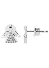Adelia&acute;s Paar Ohrh&auml;nger ADELIA ́S "Damen Ohrstecker aus 925 Sterling Silber und Zirkonia", silber, Ohrringe, Damen, Damen, Silber 925 (Sterlingsilber)