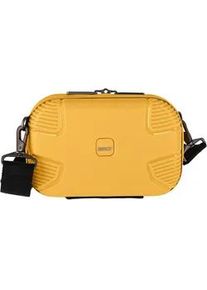 Umh&auml;ngetasche IMPACKT "IP1", Damen, Gr. B/H/T: 20cm x 14cm x 7cm, gelb (sunset gelb), Polypropylen, unifarben, Taschen Umh&auml;ngetasche, Hartschalen-Tasche Minicase Aufbewahrungsbox