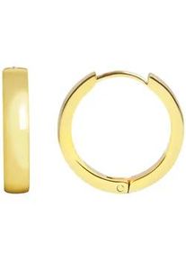 Adelia&acute;s Paar Creolen ADELIA ́S "Damen Creolen aus Edelstahl &Oslash; 15 mm", silber, Ohrringe, Damen, Damen, Edelstahl