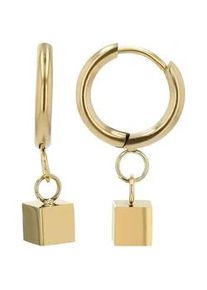 Adelia&acute;s Paar Ohrh&auml;nger ADELIA ́S "Damen Ohrh&auml;nger aus Edelstahl &Oslash; 8 mm", silber, Ohrringe, Damen, Damen, Edelstahl