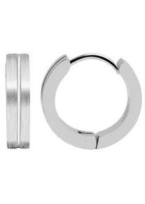 Adelia&acute;s Paar Creolen ADELIA ́S "Damen Creolen aus poliertem Edelstahl &Oslash; 5 mm", silber, Ohrringe, Damen, Damen, Edelstahl