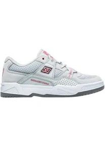 Sneaker DC Shoes "Construct", Damen, Gr. 5(36), grau (grau, blushing bride), Obermaterial:54.6% Leder, 20.9% Synthetikmaterial, 25.5% Microfaser;, Schuhe Sneaker