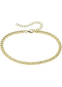 Armband "Schmuck Geschenk Silber 925 Panzerarmband", gold (gelbgoldfarben), ANISTON JEWELRY & WATCHES, Armb&auml;nder, Damen, 24cm, Silber 925 (Sterlingsilber), Armband