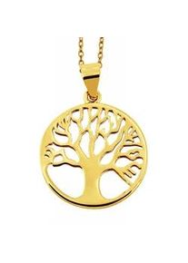 Adelia&acute;s Kettenanh&auml;nger ADELIA ́S "trendiger Schmuck Anh&auml;nger aus 925 Sterling Silber", gold, Schmuckanh&auml;nger, Damen, Silber 925 (Sterlingsilber), Kettenanh&auml;nger