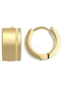 Adelia&acute;s Paar Creolen ADELIA ́S "Damen Creolen aus poliertem Edelstahl &Oslash; 9 mm", silber, Ohrringe, Damen, Damen, Edelstahl