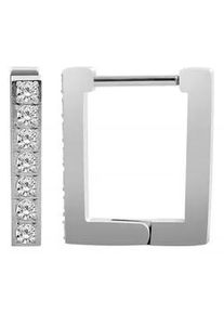 Adelia&acute;s Paar Creolen ADELIA ́S "Damen Creolen aus poliertem Edelstahl", silber, Ohrringe, Damen, Damen, Edelstahl